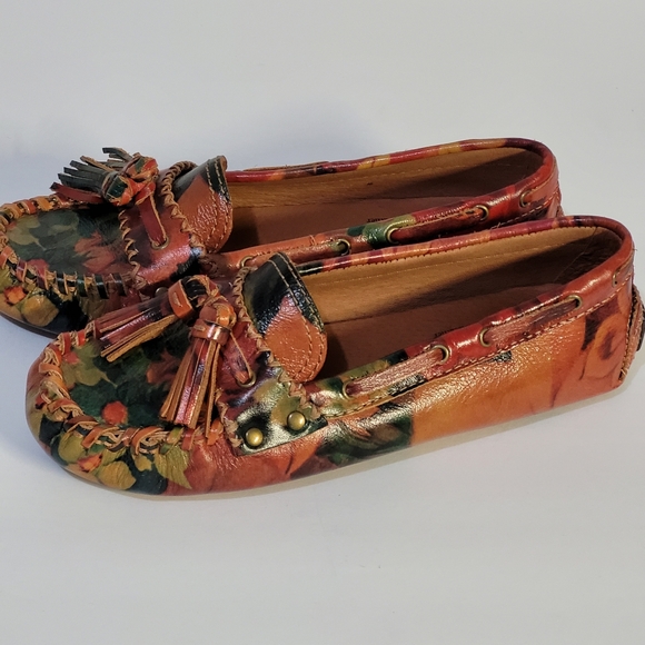 Patricia Nash Domenica Tassel Loafer Flats Womens 7½ - Picture 3 of 10